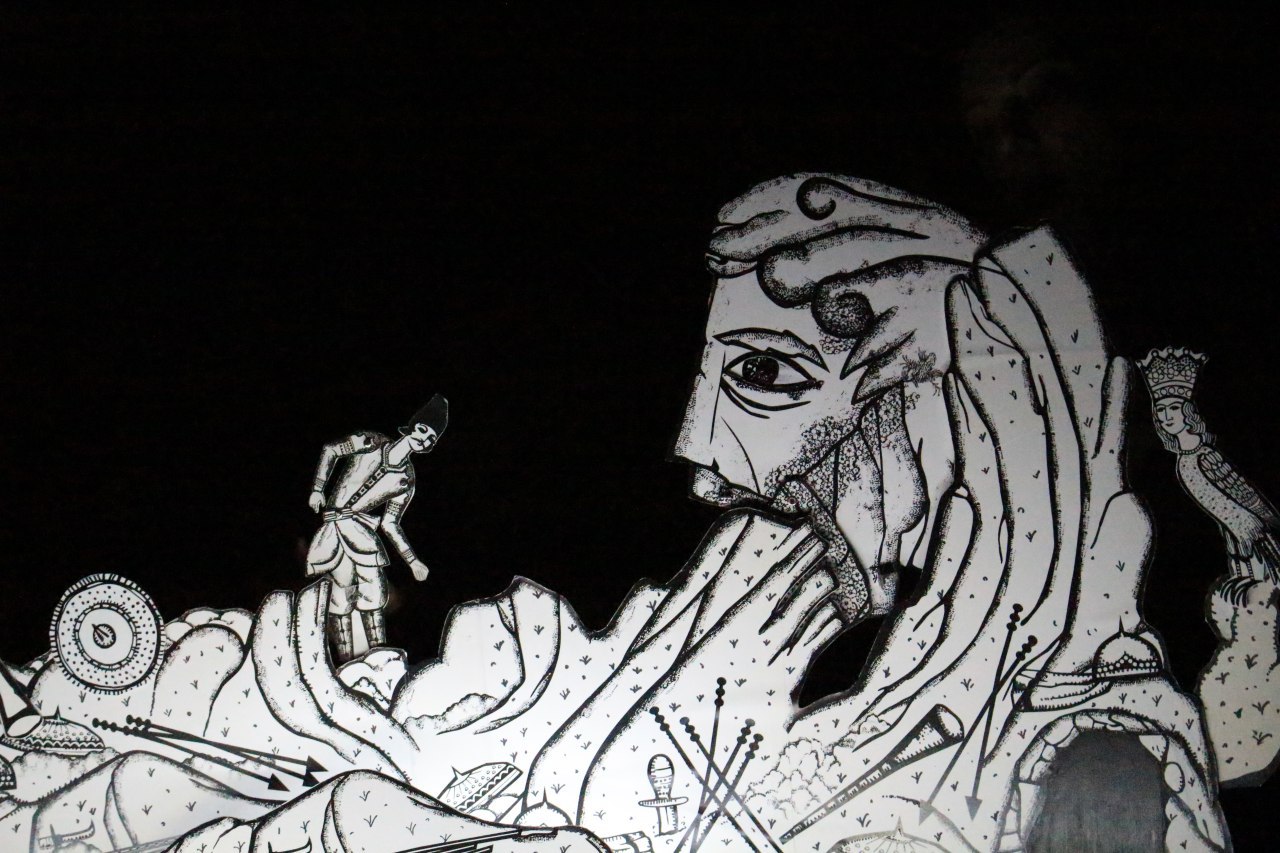 Simin and Farzan, a puppet theatre