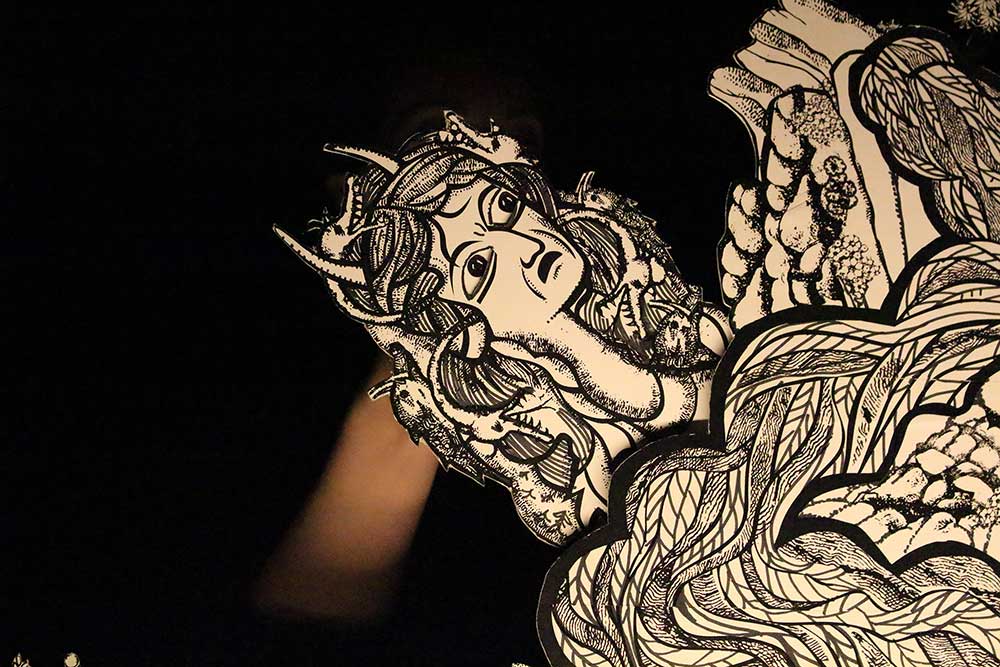 Simin and Farzan, a puppet theatre